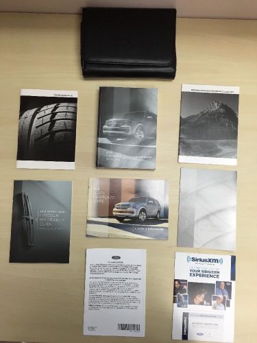 Lincoln navigator 2013 owners manual w/ case oem &amp; supplements -