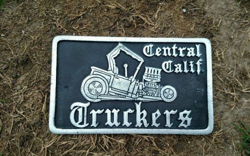 Car club plaque plate license plate topper peterbilt freightliner kenworth nhra