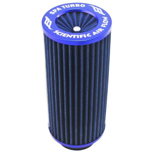 Spa turbo 2.5” universal air filter blue scientific air flow #ftiar07