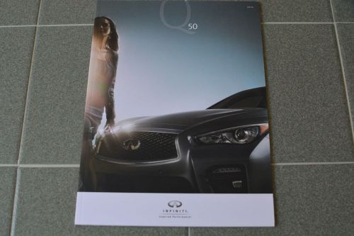 New 2014 infiniti  q50 brochure