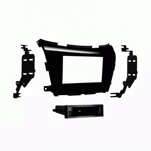 Metra 99-7628bhg 15-up fits nissan murano single iso din install dash kit -black