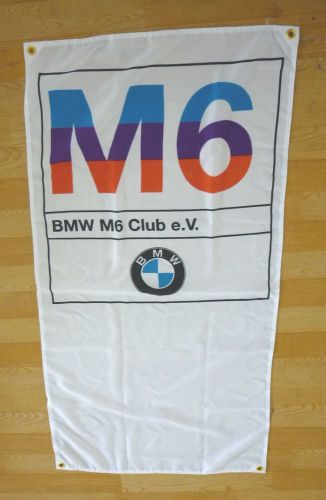 Bmw m6 banner flag - motorsport alpina hartge m5 3.0cs 2002 dtm m6 dtm e30 m3 z3