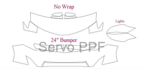 12-14 toyota camry glossy clear bra full kit ventureshield ultra by 3m