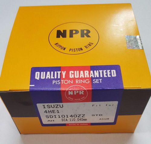 Isuzu 4he1 npr piston ring sdi10140zz genuine made in japan