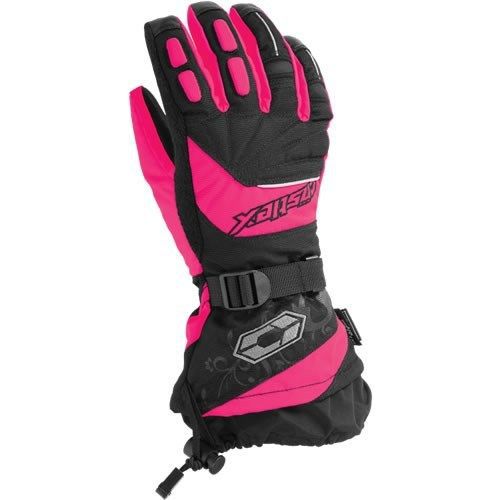 Castle x womens rizer g7 snowmobile gloves hot pink