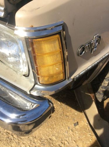 1981 chevrolet citation left turn signal