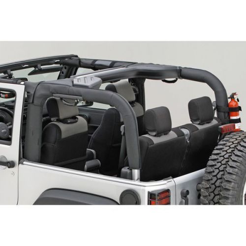 Rugged ridge roll bar paddings set of 6 new jeep wrangler 2007-2016 13613.02