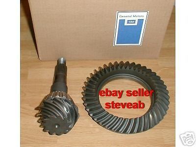 10 bolt oem 7.5 / 7.625 gm 3.42 ring &amp; pinion gears posi open carrier