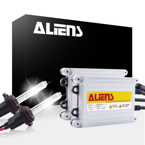 Aliens 9005 hid xenon bulb kit headlight conversion slim ballasts all color (f)