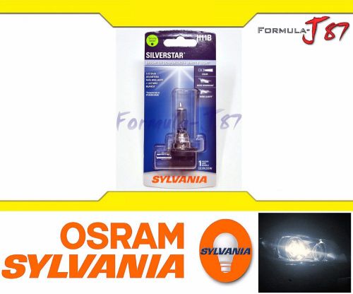 Sylvania silverstar h11b pgjy19-2 55w one bulb head light upgrade plug play