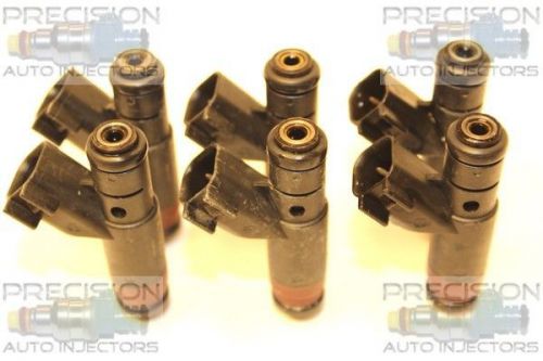 Set of 6 rebuilt 1998 - 1999 chrysler intrepid 2.7l fuel injectors