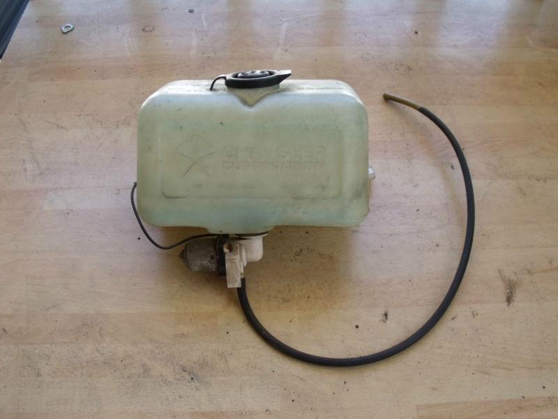 Mopar a body washer fluid reservoir