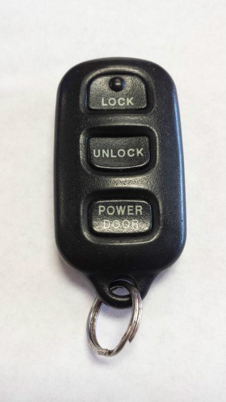 1999 2000 2001 2002 2003 toyota sienna  remote keyless entry key fob gq43vt14t