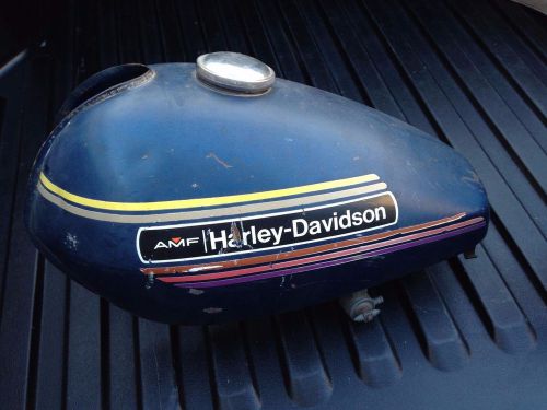 Vintage amf harley davidson gas tank and fenders