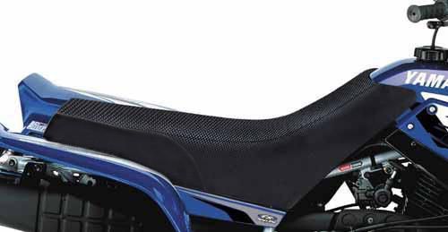 Yamaha warrior black seat cover gripper yfm 350 atv (1988-2005) new