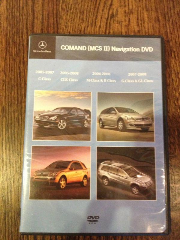 Mercedes benz c,clk,m,r,g,gl class  navigation disc cd dvd disk 2007.1 disc gps