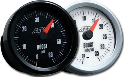 Aem boost gauge, analog -30 to 35psi