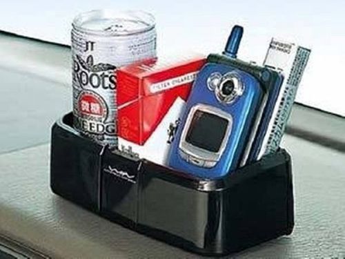 New car dashboard slide twin drink cup holder storage tray car accessories