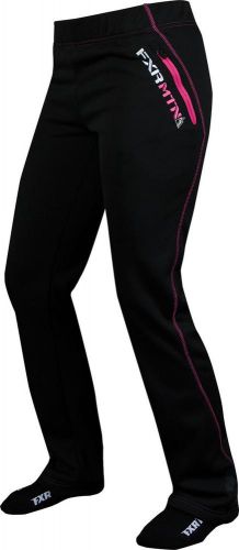 New fxr-snow elevation relaxed womens 100% polyester bottom/pants,black,size-16