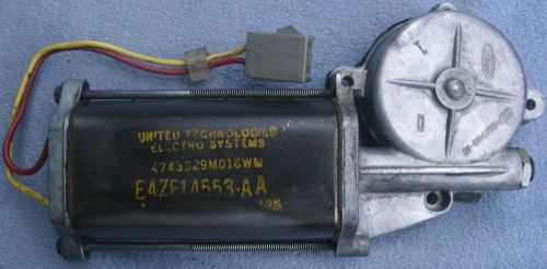 84-93 ford mustang mercury capri right hand window motor e4zf-14553-aa