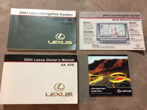 Used 2004 lexus gx470 owners manual