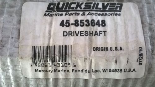 Mercruiser oem driveshaft 45-853648