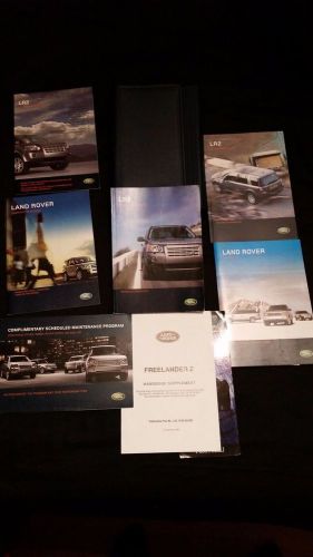 2007 lr2 land rover  owners manual land-rover