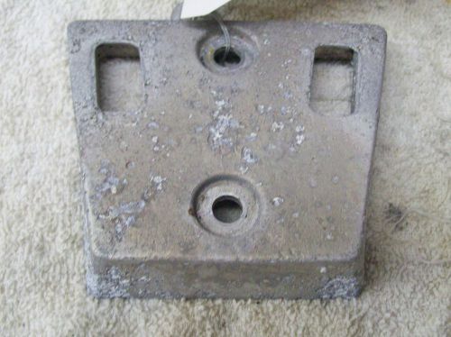 Omc gimbal anode zinc plate  p/n 984547