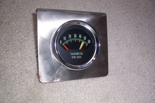 1966 66 chevrolet chevelle malibu ss knee knocker tach tachometer original gm