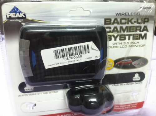 New easy install car wireless back-up camera system + 3.5-inch lcd monitor