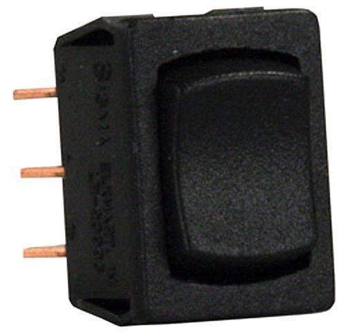 Jr products (13341-5) black dpdt mini on/off switch, (pack of 5)