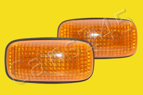 Side markers lights left + right pair fits nissan primera 1996-2001