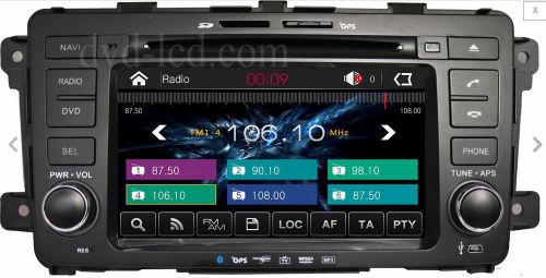 Car dvd player gps navigation radio stereo head units ipod tv bt for mazda cx-9