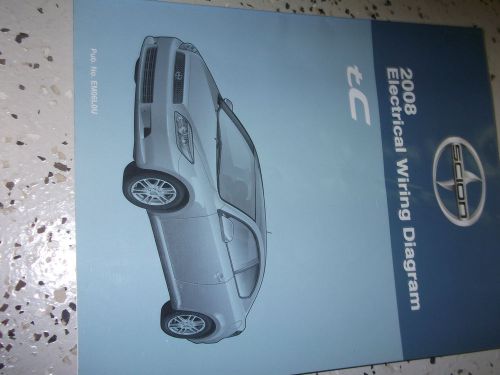 2008 toyota scion tc tc electrical wiring diagram service shop repair manual