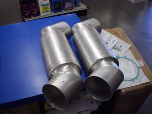 Brand new welded aluminum mufflers