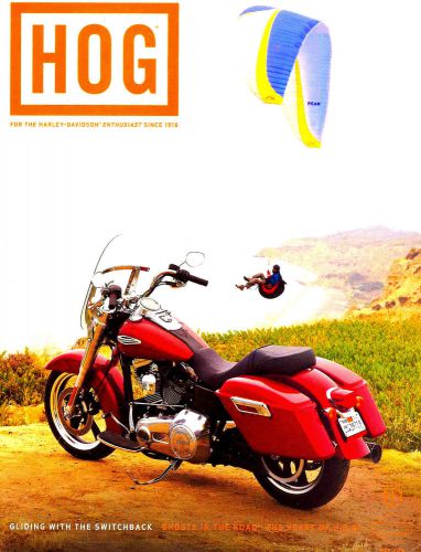 2011  #11 harley enthusiast hog magazine -switchback-10th anv v rod-103 softail