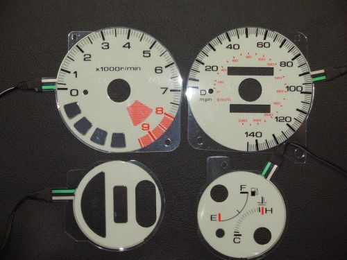 Performax glow gauge face 1995-98 honda civic del sol el9598del