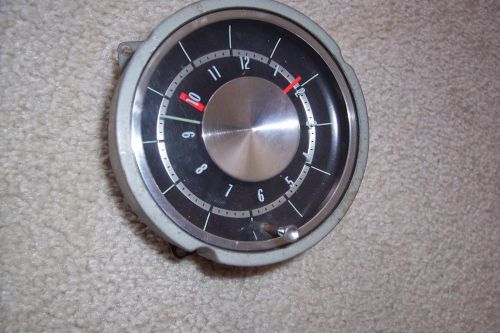 1965 65 chevrolet impala ss clock original gm delco