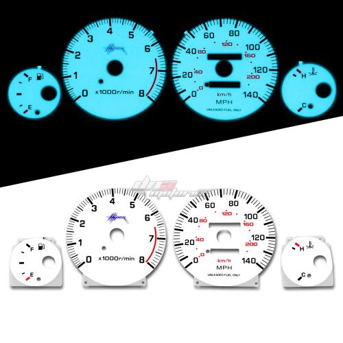 Indiglo glow gauge+harness dash face for 95-99 nissan maxima v6 3.0 vq30de a32