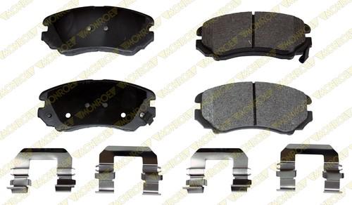 Monroe fx924 brake pad or shoe, front-monroe prosolution semi-metallic brake pad