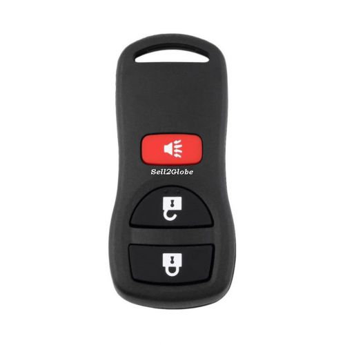 3 buttons shell case keyless entry remote control key fob for nissan g8