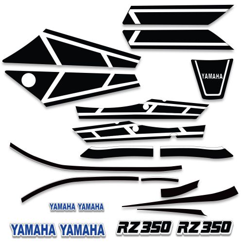 Fairing tank cover for yamaha rz 350 graphic decal kit bike wrap 1983-1985