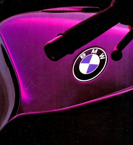 Buy 1990 BMW MOTORCYCLE TECHNOLOGY BROCHURE --BMW MOTORCYCLE TECHNOLOGY