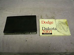 2001  dodge dakota owner manual with binder