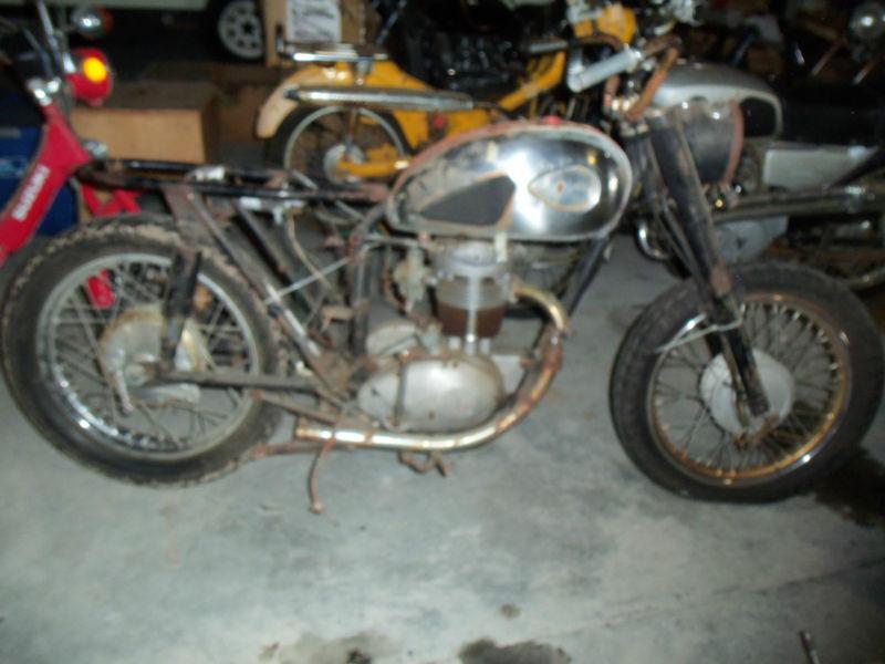 1960's bsa 250 project bikes and parts