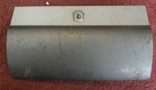 1957 ford interior med gray glove box door with door stop