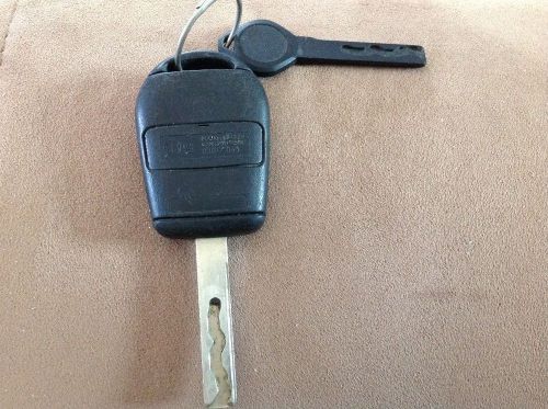 Used oem range rover keyless entry key remote cut blade