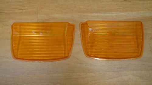 1969-75 mercedes benz, front amber turn signal lenses