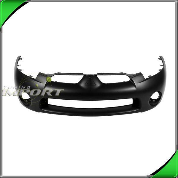 06-08 mitsubishi eclipse gs facial primed 07-08 spyder gt front bumper cover new