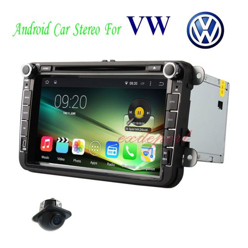 8&#034; touch screen stereo radio car dvd player gps navigation for vw jetta +3d maps